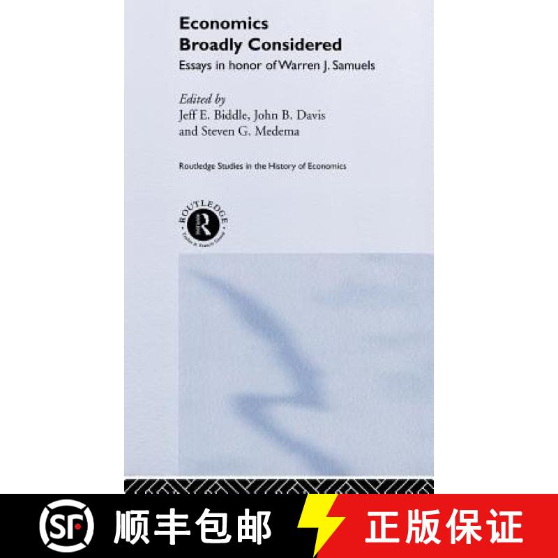 【3-4周达】Economics Broadly Considered : Essays in Honour of Warren J. Samuels [9780415236720]