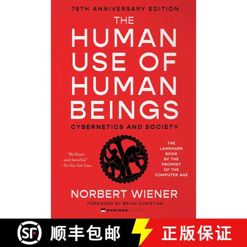 【3-4周达】The Human Use of Human Beings: Cybernetics and Society [9780063423190]