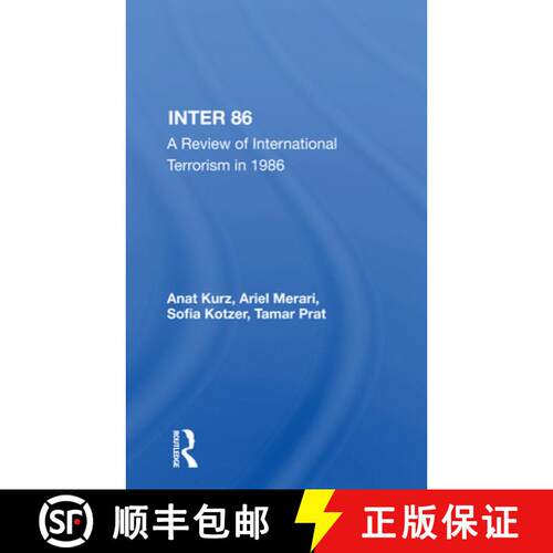 【3-4周达】Inter 86: A Review of International Terrorism in 1986 [9780367156855]