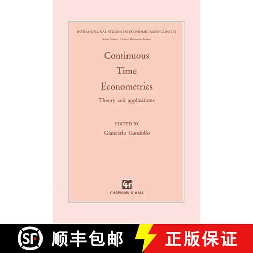【3-4周达】精装 Continuous-Time Econometrics : Theory and applications [9780412450204]