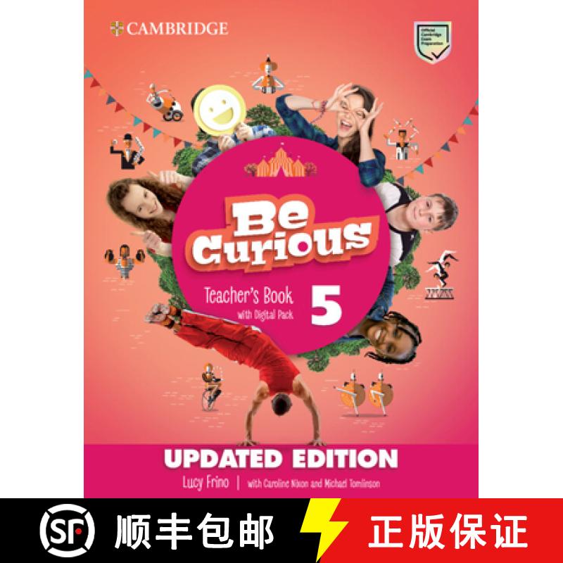 【3-4周达】Be Curious Level 5 Teacher's Book with Digital Pack Updated [9788413221915]