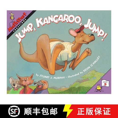【3-4周达】Jump, Kangaroo, Jump!: MathStart Level 3: Fractions [9780064467216]