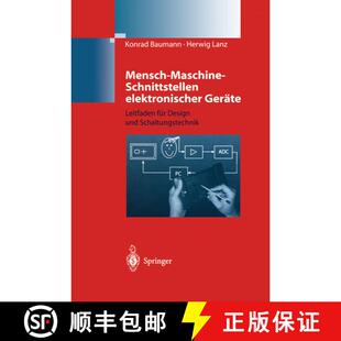 【3-4周达】Mensch-Maschine-Schnittstellen elektronischer Geräte: Leitfaden für Design und Schaltung... [9783540636014]