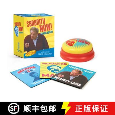 现货 Seinfeld: Serenity Now! Talking Button : Featuring the voice of Frank Costanza! [9780762496655]