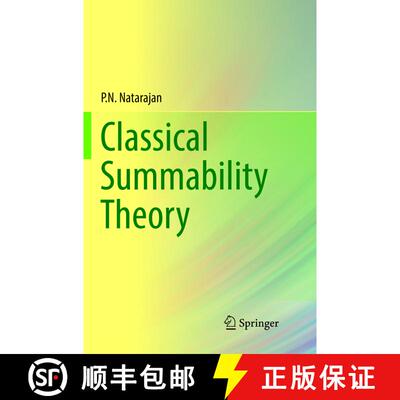 【3-4周达】Classical Summability Theory (Softcover reprint of the original 1st ed. 2017) [9789811350771]