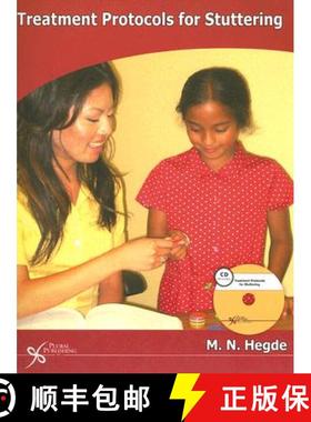 【3-4周达】Treatment Protocols for Stuttering [With CD] [9781597560504]