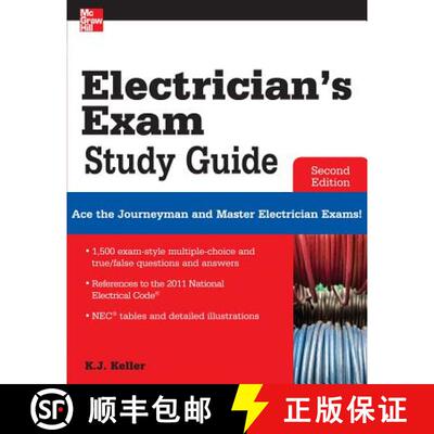 【3-4周达】Electrician's Exam Study Guide 2/E [9780071792042]