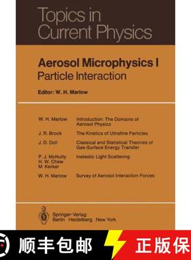 【3-4周达】Aerosol Microphysics I : Particle Interactions [9783642814266]