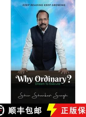 预订 Why Ordinary -Dream to Execute [9789357411752]