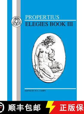 【3-4周达】Propertius: Elegies III [9780862921163]