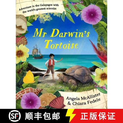 【3-4周达】精装 Mr Darwin's Tortoise: Adventure in the Galapagos with the world's greatest scientist [9781035918706]