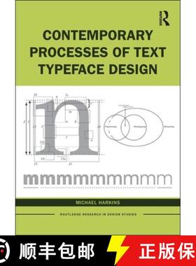【3-4周达】Contemporary Processes of Text Typeface Design [9780367247188]