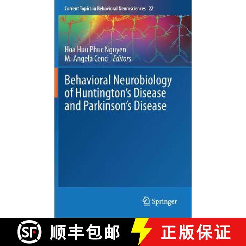 【3-4周达】Behavioral Neurobiology of Huntington's Disease and Parkinson's Disease [9783662463437]