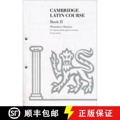 【3-4周达】Cambridge Latin Course Book 2 Worksheet Masters 4th Edition: - Cambridge Latin Course Book... [9780521497541]
