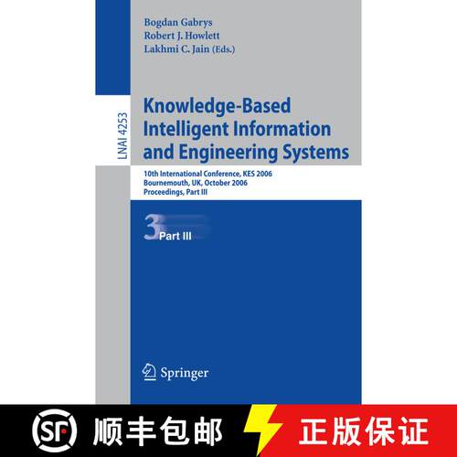 【3-4周达】Knowledge-Based Intelligent Information and Engineering Systems: 10th International Confer... [9783540465423]