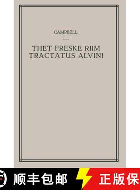 【3-4周达】Thet Freske Riim Tractatus Alvini [9789401571586]