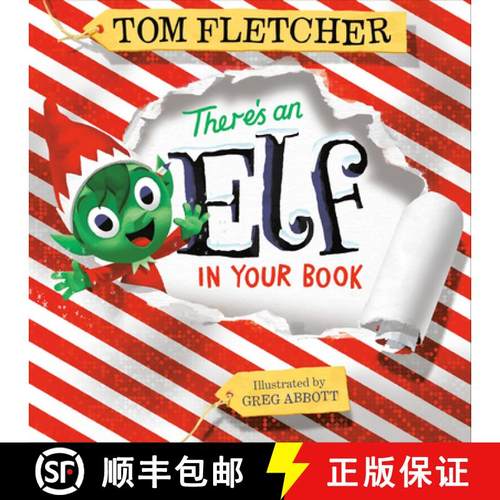 预订 There's an Elf in Your Book: An Interactive Christmas Book for Kids and Toddlers [9781984893444]