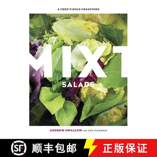 【3-4周达】精装 Mixt Salads: A Chef's Bold Creations [A Cookbook] [9781580080576]