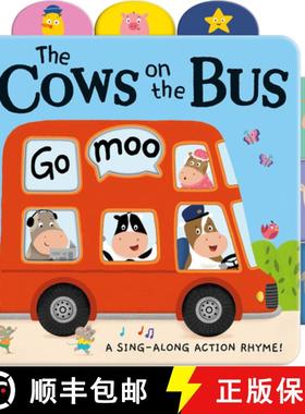 【3-4周达】巴士上的奶牛 Cows on the Bus: A Sing-Along Action Rhyme! [9781680106473]
