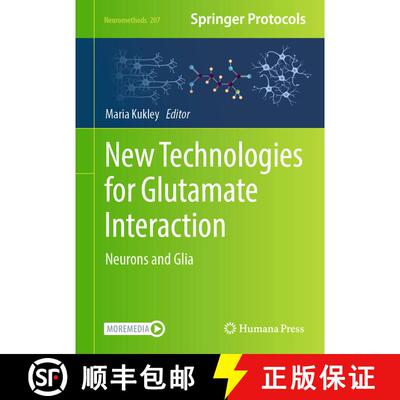 【3-4周达】精装 New Technologies for Glutamate Interaction : Neurons and Glia [9781071637418]