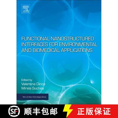 【3-4周达】ELS Functional Nanostructured Interfaces for Environmental and Biomedical Applications [9780128144015]