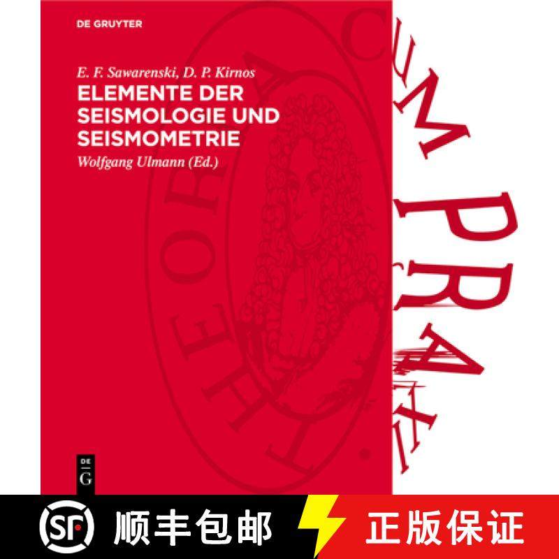 预订 Elemente Der Seismologie Und Seismometrie [9783112735701]