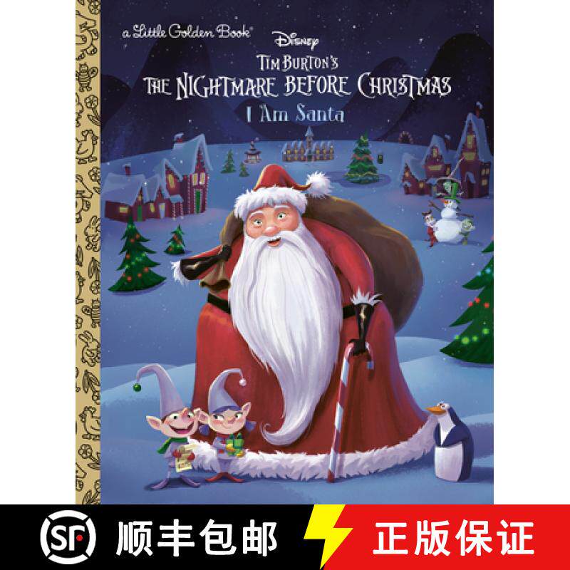 【3-4周达】I Am Santa Claus (Disney Tim Burton's the Nightmare Before Christmas) [9780736444934]