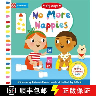 【3-4周达】No More Nappies : A Potty-Training Book [9781509836314]