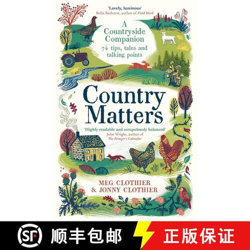 【3-4周达】Country Matters : A Countryside Companion: 74 tips, tales and talking points [9781788168700]