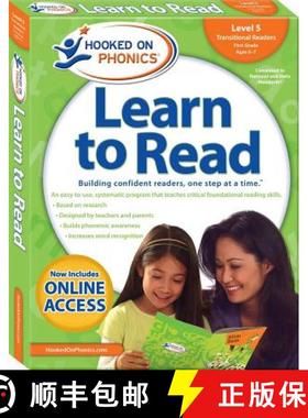 Hooked on Phonics Learn to Read - Level 5, Volume 5: Transitional Readers (First Grade Ages 6-7) [9781940384146]