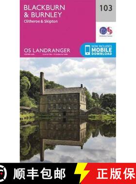 【3-4周达】Blackburn & Burnley, Clitheroe & Skipton [9780319262016]