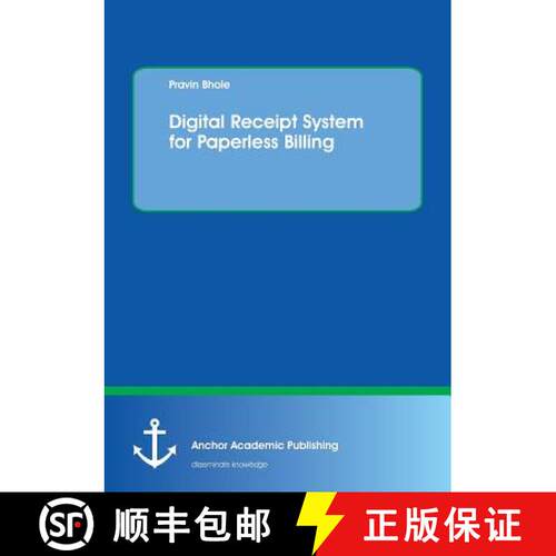 【3-4周达】Digital Receipt System for Paperless Billing [9783960671466]