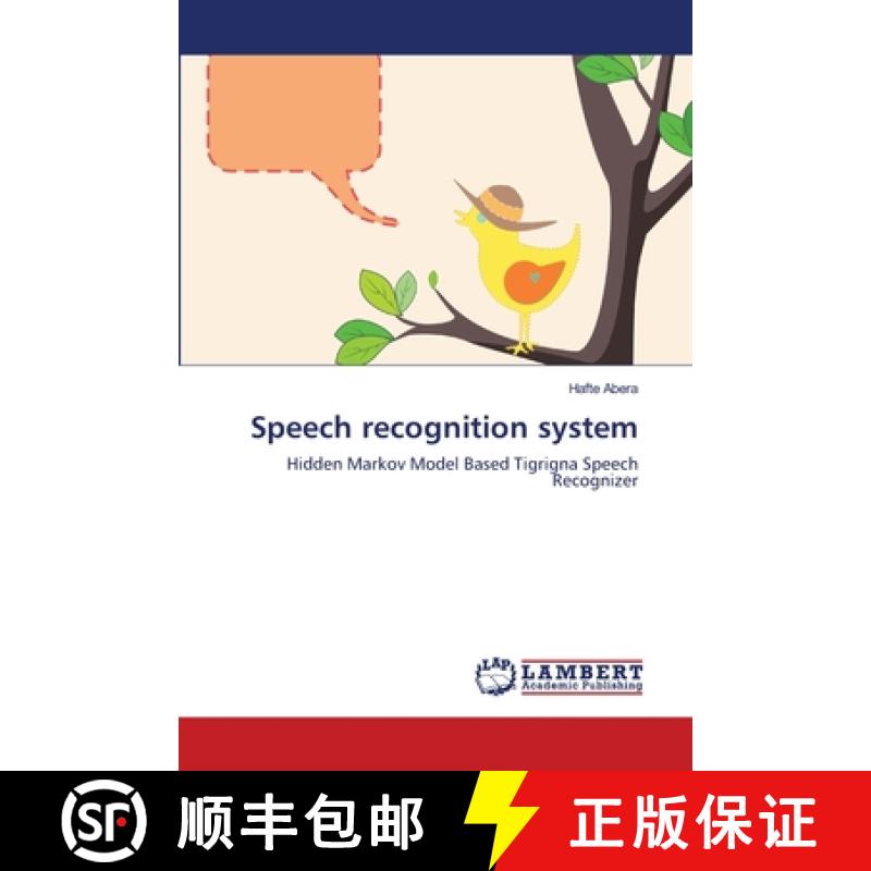 预订 Speech recognition system [9783659172069]