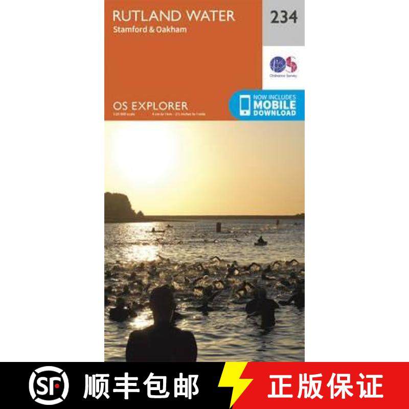 【3-4周达】Rutland Water, Stamford and Oakham [9780319244272]