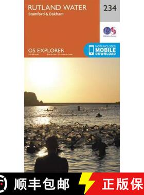 【3-4周达】Rutland Water, Stamford and Oakham [9780319244272]