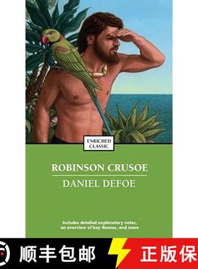 【3-4周达】Robinson Crusoe (Enriched Classic) [9781416561514]