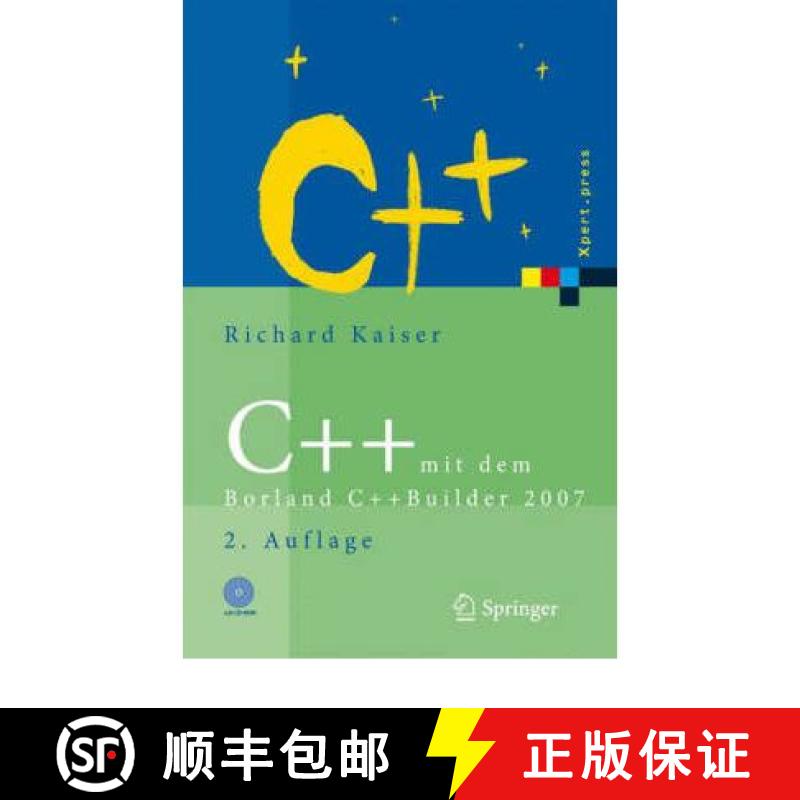 【3-4周达】C++ Mit Dem Borland C++builder 2007: Einführung in Den C++-Standard Und Die Objektorienti... [9783540695752]