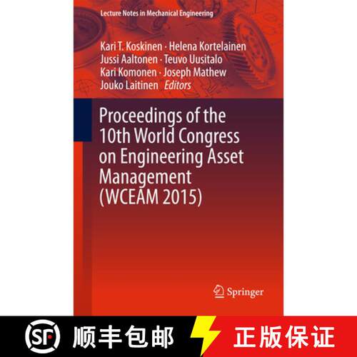 【3-4周达】精装 Proceedings of the 10th World Congress on Engineering Asset Management (WCEAM 2015) (... [9783319270623]