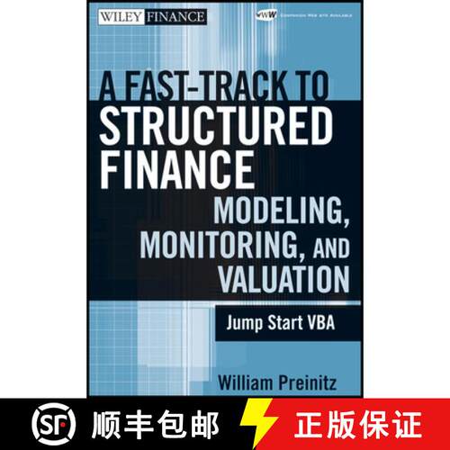 【3-4周达】精装 A Fast Track To Structured Finance Modeling, Monitoring, And Valuation; Jump Start Vb... [9780470398128]