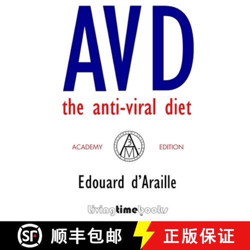 【3-4周达】Avd: THE ANTI-VIRAL DIET: Academy Edition [9781908936318]