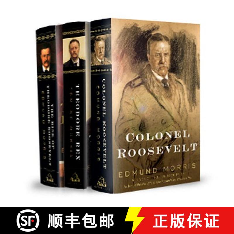 【3-4周达】Edmund Morris's Theodore Roosevelt Trilogy Bundle: The Rise of Theodore Roosevelt, Theodor... [9780812958638]