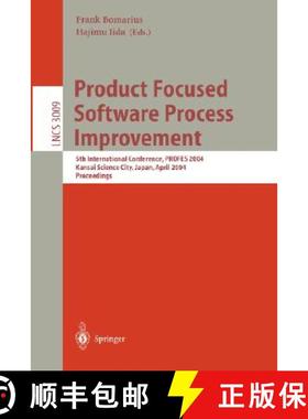 【3-4周达】Product Focused Software Process Improvement: Third International Conference, Profes 2001,... [9783540425717]