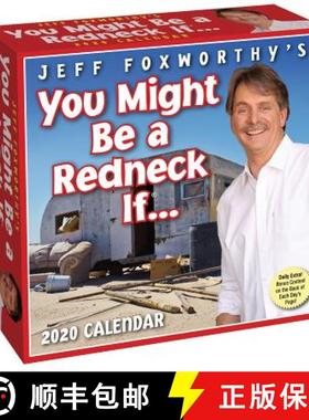 【3-4周达】Jeff Foxworthy's You Might Be a Redneck If... 2020 Day-To-Day Calendar [9781449498429]