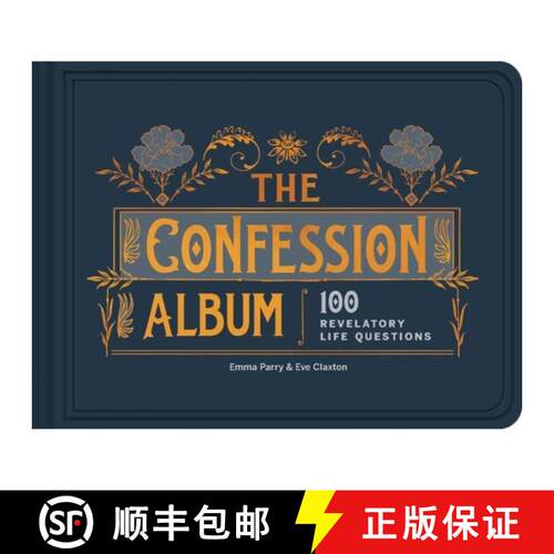 【3-4周达】精装 Confession Album: 100 Revelatory Life Questions [9781910463765]