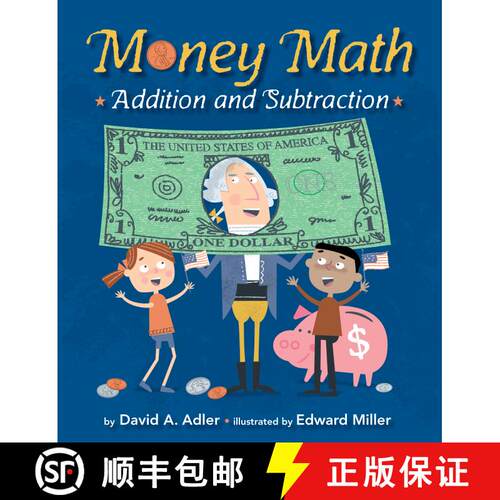 【3-4周达】精装 Money Math: Addition and Subtraction [9780823436989]