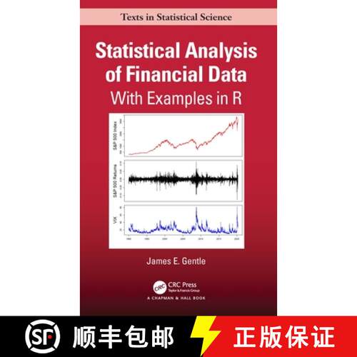 【3-4周达】精装 Statistical Analysis of Financial Data: With Examples In R [9781138599499]