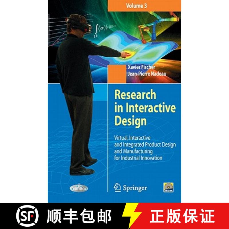 【3-4周达】Research in Interactive Design, Volume 3: Virtual, Interactive and Integrated Product Desi... [9782817801681]