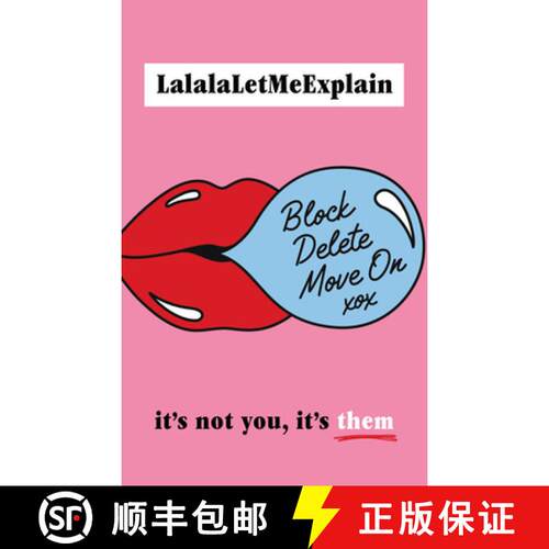 【3-4周达】精装 Block, Delete, Move On : It's not you, it's them : The instant Sunday Times bestseller [9781787635234]