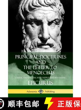 【3-4周达】Principal Doctrines and The Letter to Menoeceus (Greek and English, with Supplementary Ess... [9781387949687]