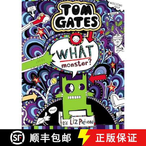 【3-4周达】What Monster? (Tom Gates #15) (PB) [9781407179872]